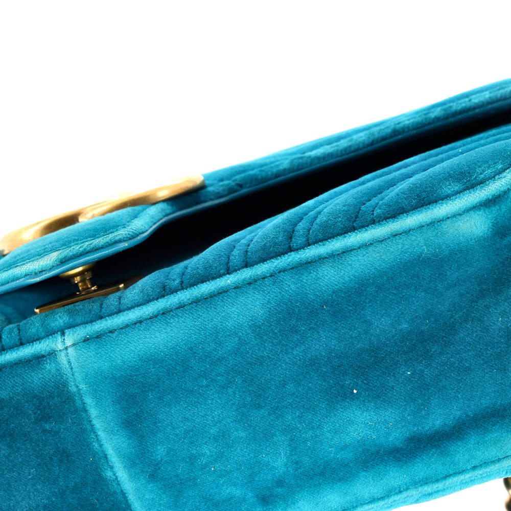 Gucci Gg Marmont Flap Bag Matelasse #219817G11B - Picture 8 of 9